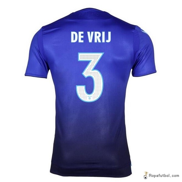 Camiseta Lazio Replica Tercera Ropa DE Vrij 2017/18